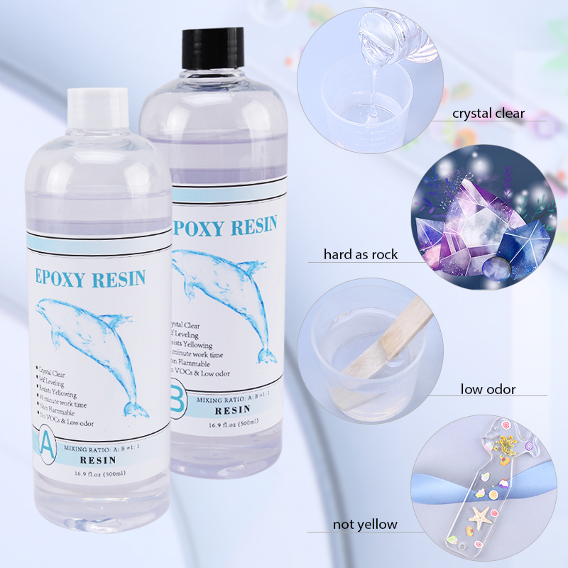 1:1 Clear Epoxy Resin Crystal  - Resin Art And Jewelry ulasan dan harga