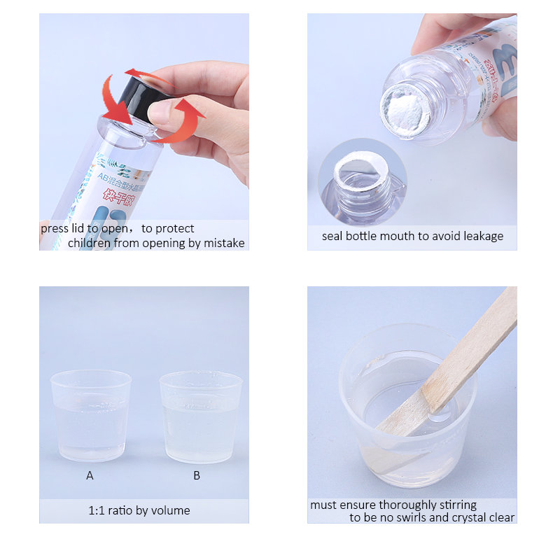 1:1 Clear Epoxy Resin Crystal  - Resin Art And Jewelry ulasan dan harga