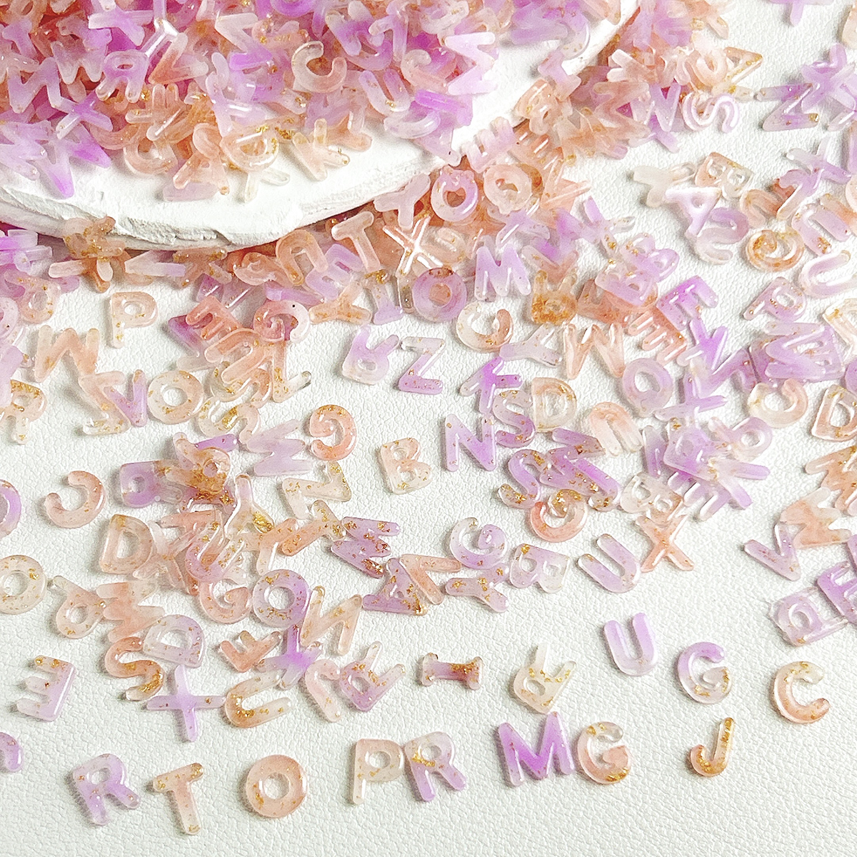 50PCS Luminous Gold Foil Gradi - Resin Art Name ulasan dan harga