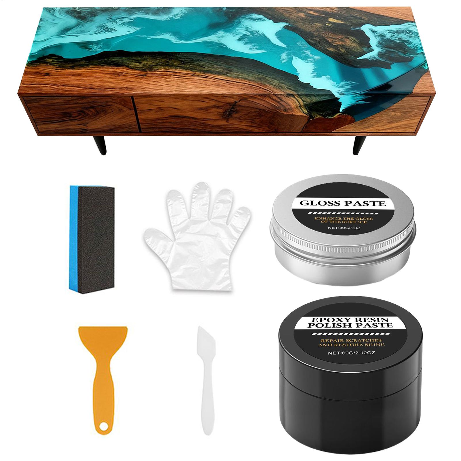 Epoxy Resin Polishing Kit - Cr - Resin Art Kit ulasan dan harga