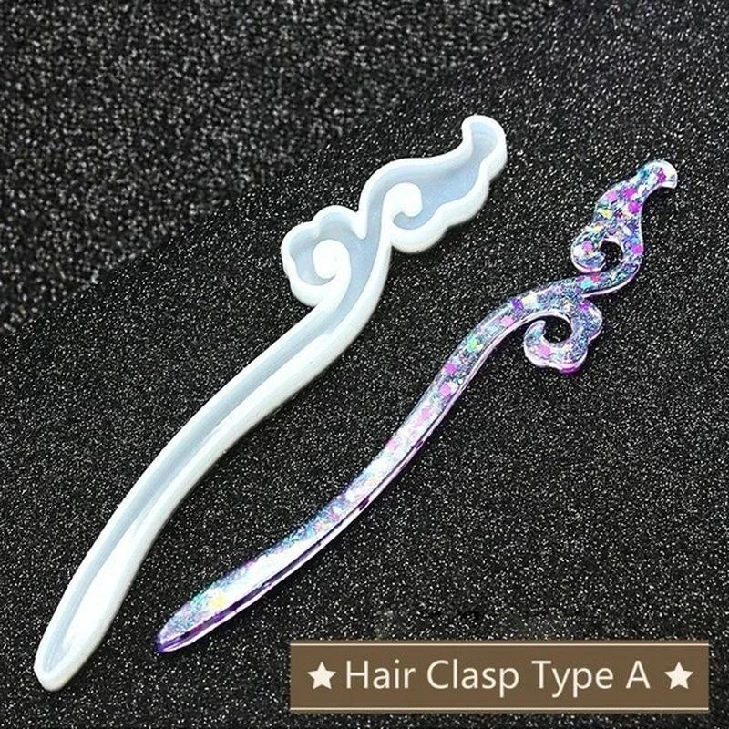 New Transparent Hairpin Silico - Resin Art Kit ulasan dan harga