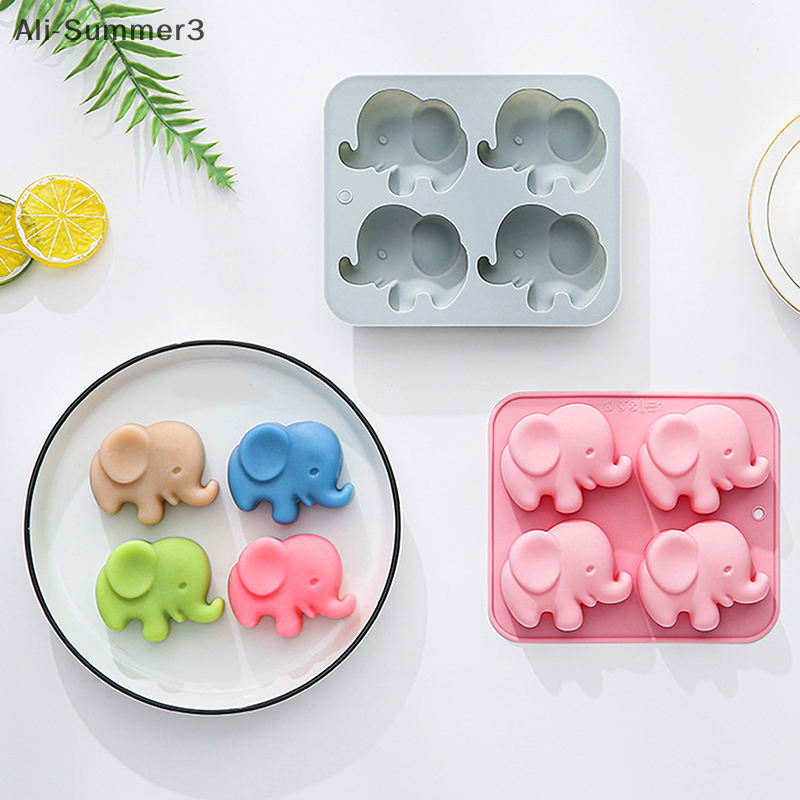 4-hole Baby Elephant Silicone  - Resin Art Guide ulasan dan harga