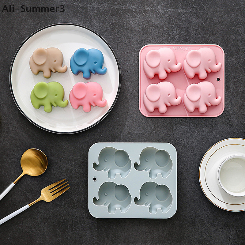4-hole Baby Elephant Silicone  - Resin Art Guide ulasan dan harga