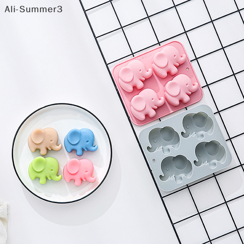 4-hole Baby Elephant Silicone  - Resin Art Guide ulasan dan harga