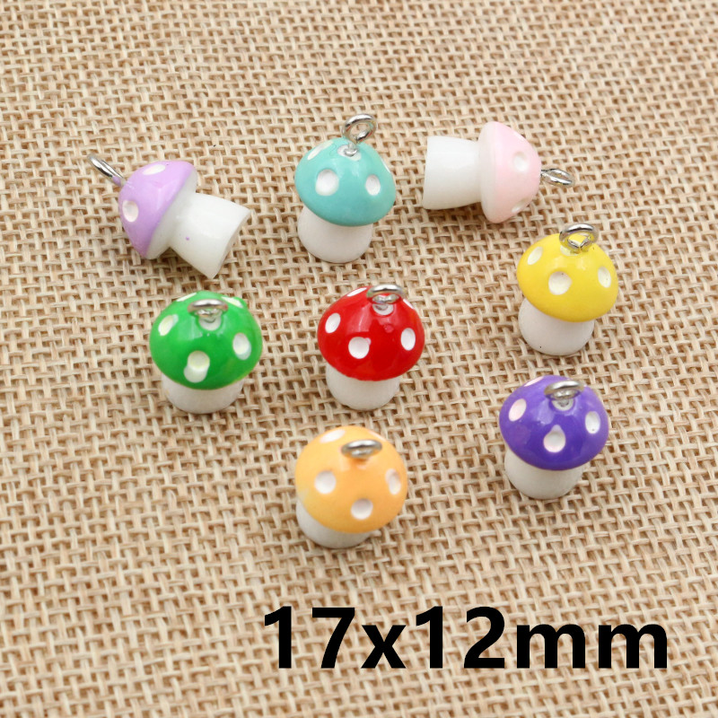 10PCS Resin Pendant Charms Rab - Resin Art Pendant ulasan dan harga