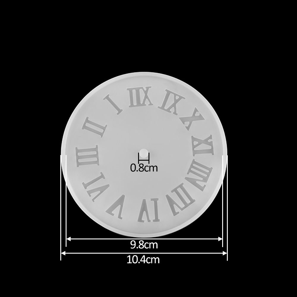 Clock Resin Molds Arabic Roman - Resin Art Clock ulasan dan harga