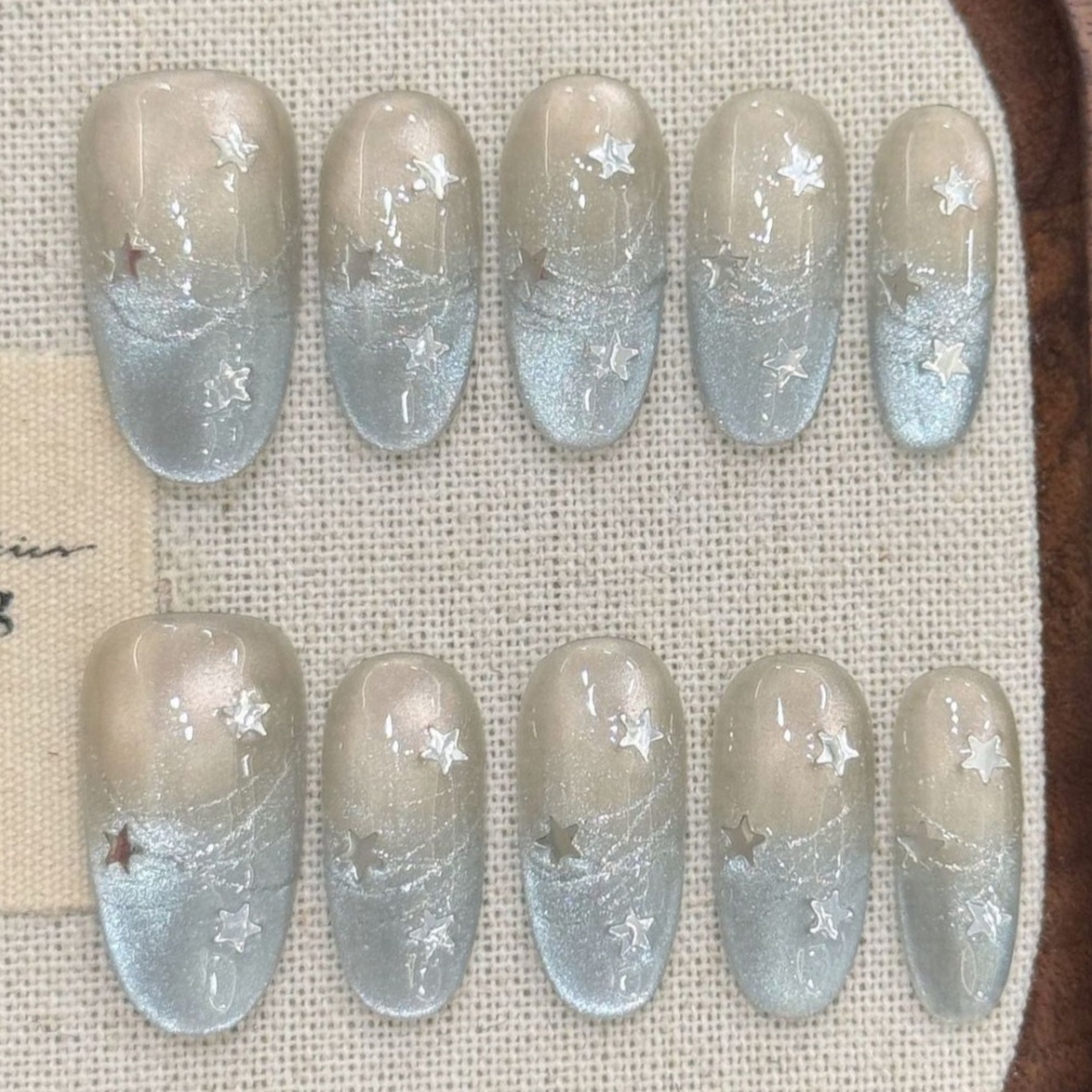 10pcs Cat's Eye Handmade Fake  - Resin Art And Design ulasan dan harga