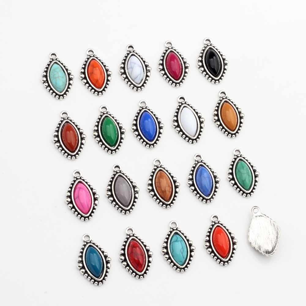 Zinc Alloy  Retro Resin Beads  - Resin Art Necklace ulasan dan harga