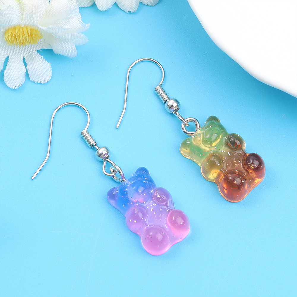 10/30/60pcs Dual Color Resin B - Resin Art Pendant ulasan dan harga