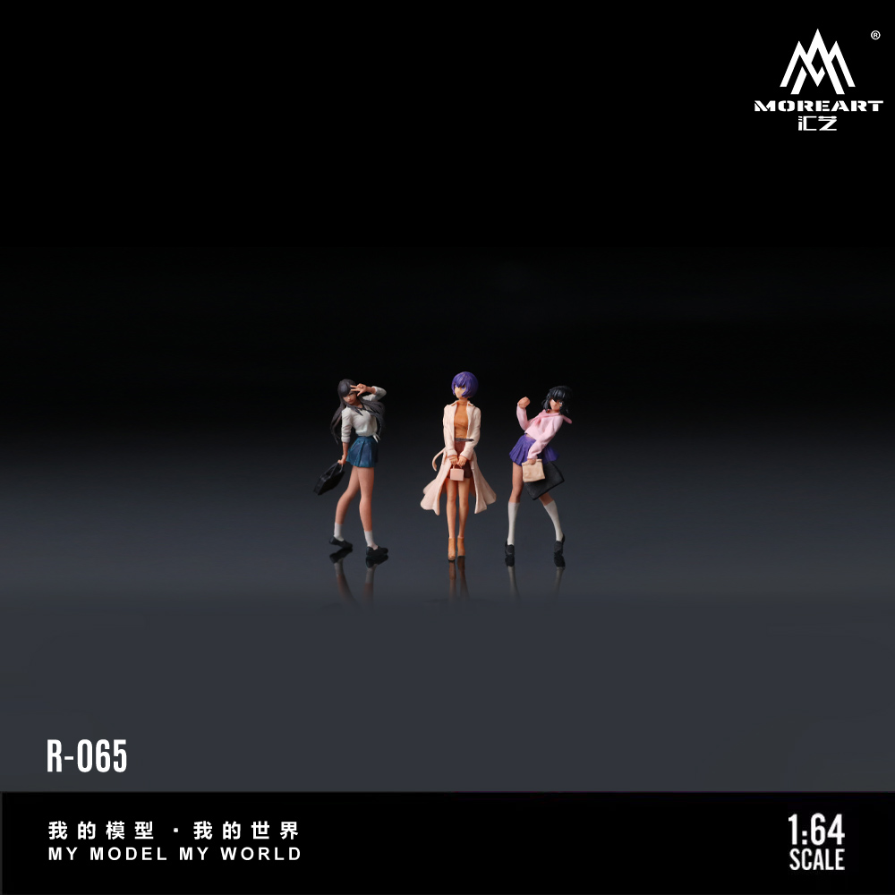 More Art 1:64 Dynamic Girl Dol - Resin Art And Decor ulasan dan harga