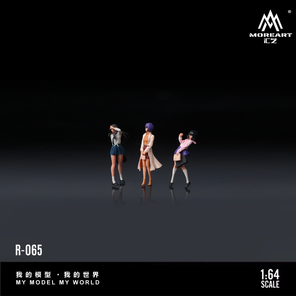 More Art 1:64 Dynamic Girl Dol - Resin Art And Decor ulasan dan harga