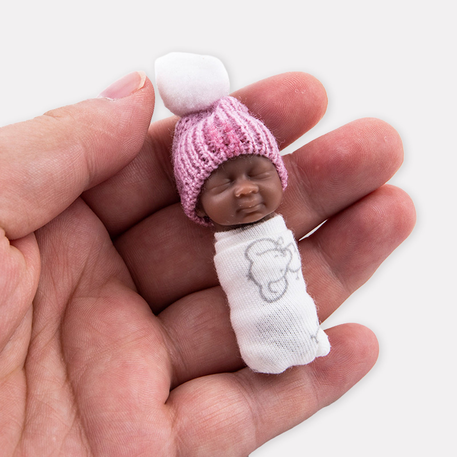 Reborn Baby Dolls 7cm Long Min - Resin Art Baby ulasan dan harga