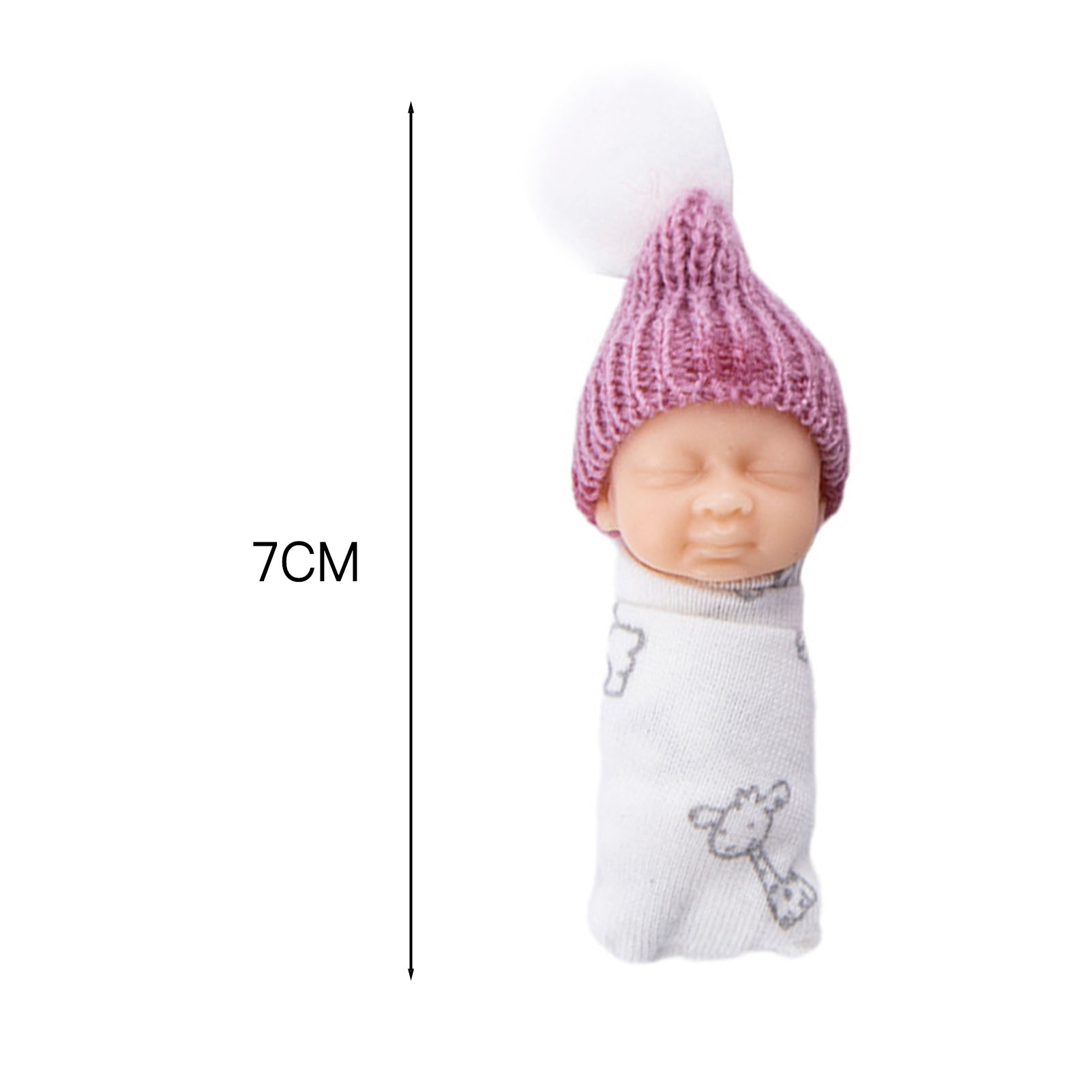 Reborn Baby Dolls 7cm Long Min - Resin Art Baby ulasan dan harga