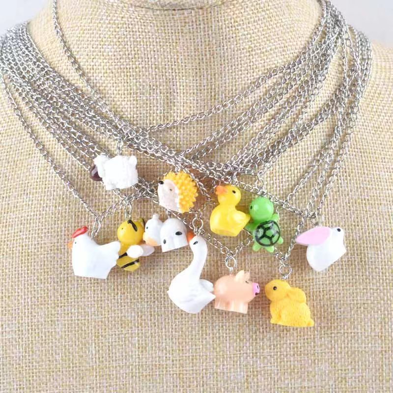 The New Animal Resin Pendant   - Resin Art Necklace ulasan dan harga