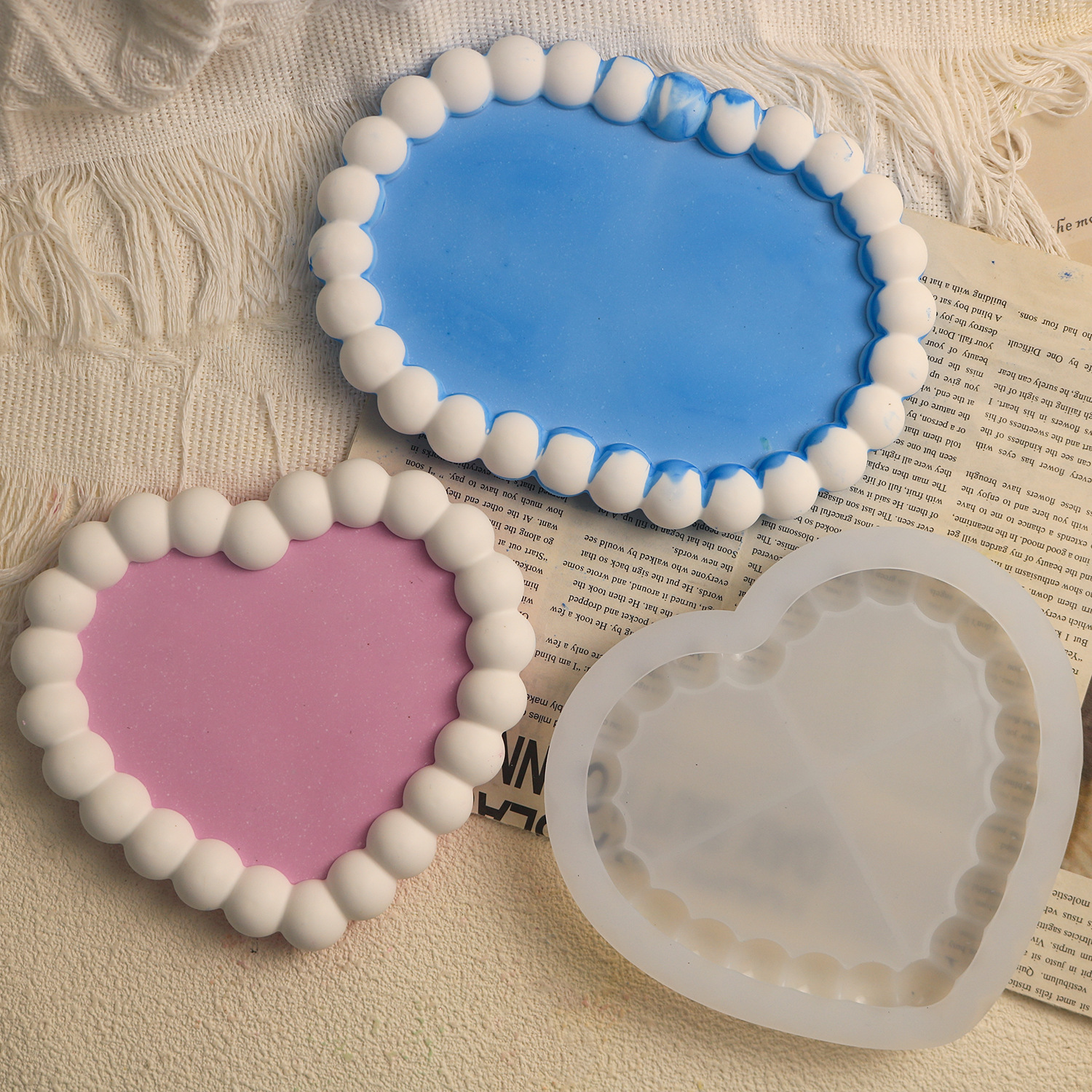 Bubble Storage Tray Silicone M - Resin Art Table ulasan dan harga