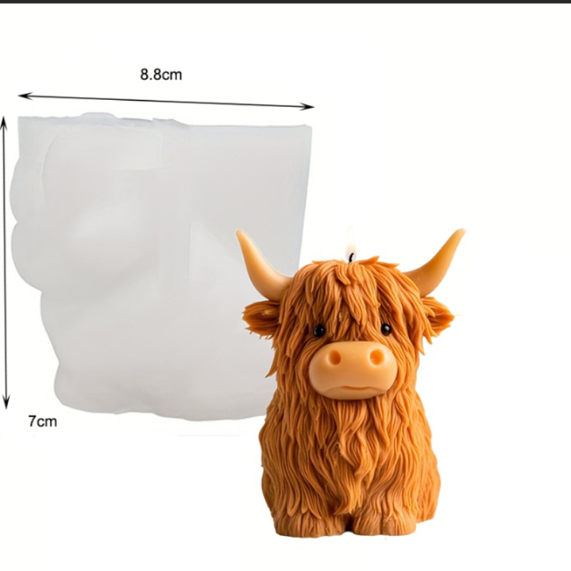 Alpine Cow Candle Mold - Epoxy - Resin Art Guide ulasan dan harga