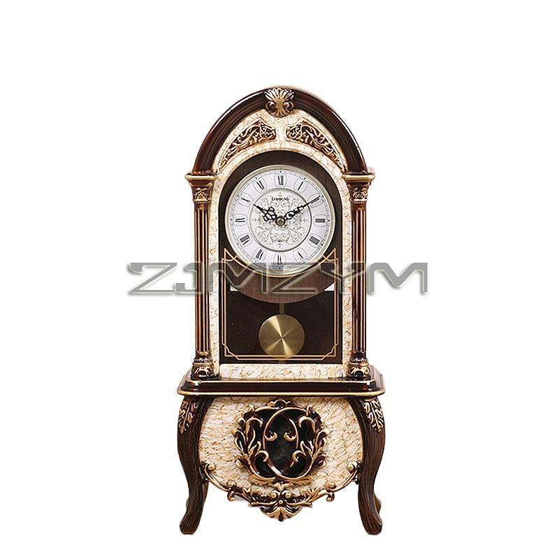 Pendulum Tabletop Clock Wood D - Resin Art Clock ulasan dan harga