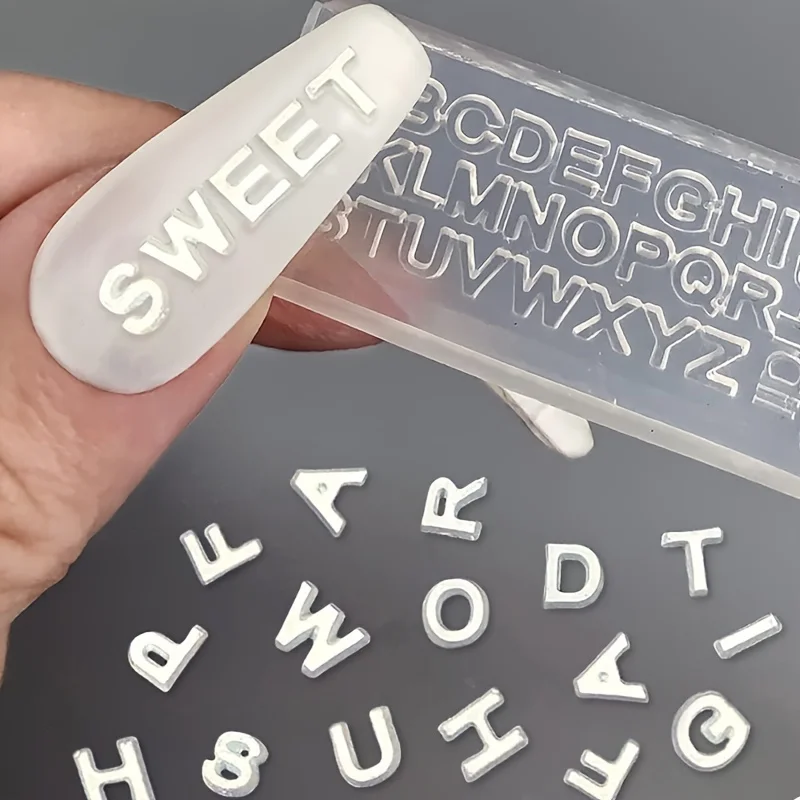 3D A-Z Letter & 0-9 Number Sil - Resin Art Zone ulasan dan harga