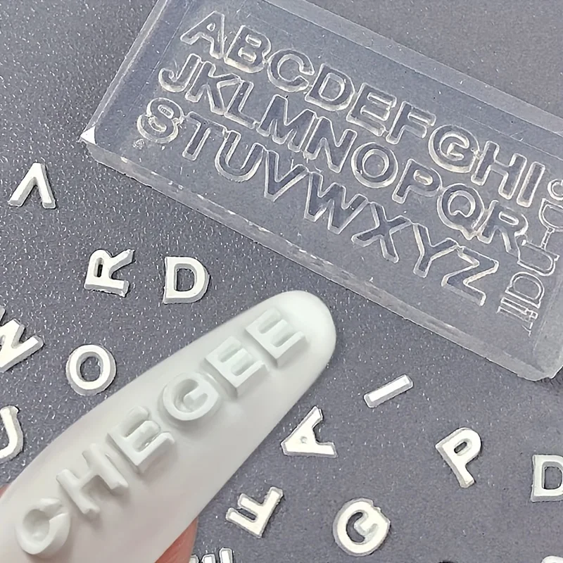 3D A-Z Letter & 0-9 Number Sil - Resin Art Zone ulasan dan harga