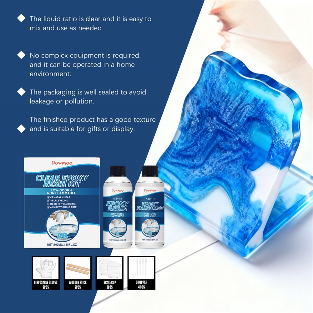 DIY Crystals Clear Epoxys Resi - Resin Art And Jewelry ulasan dan harga