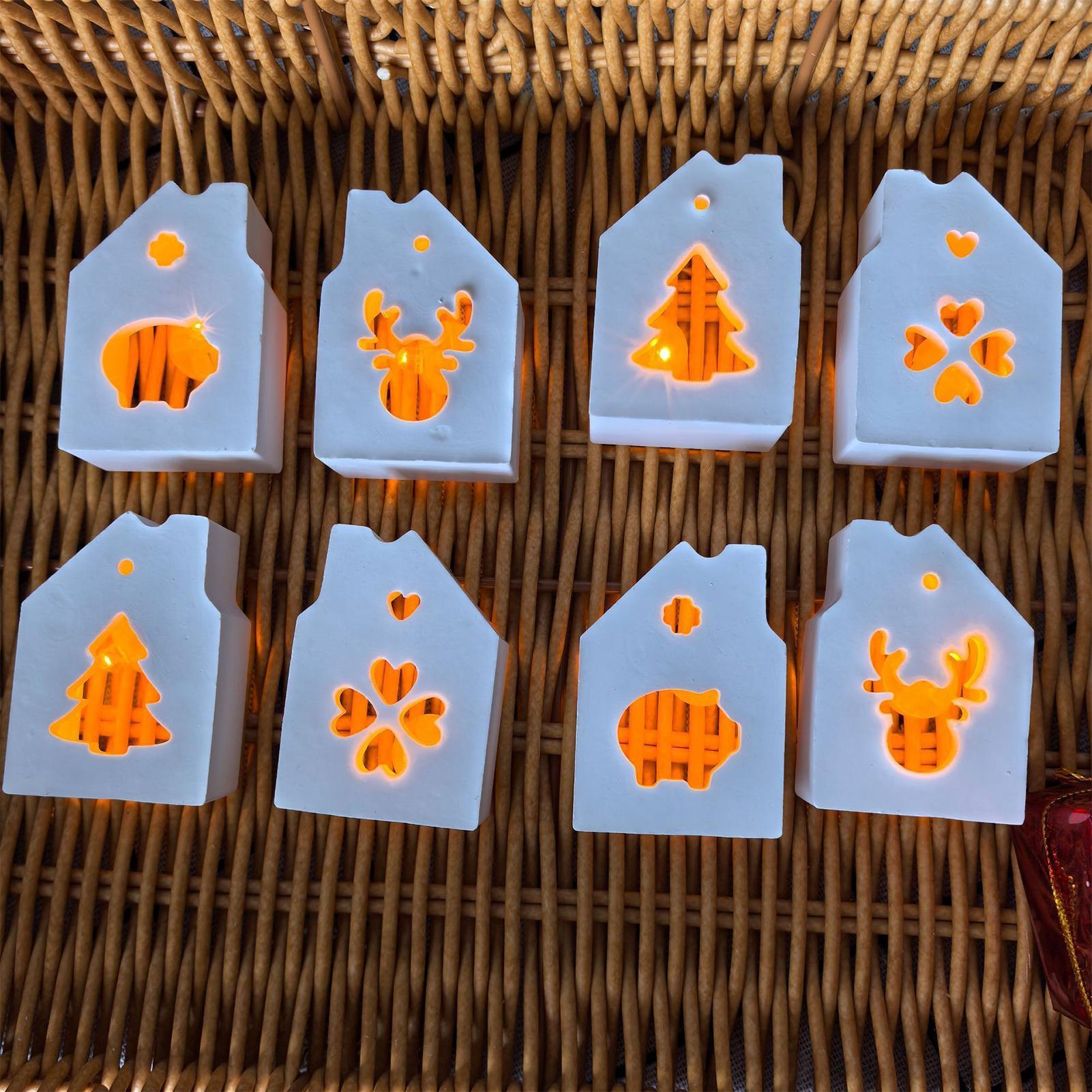 House Silicone Mold 4-Cavity C - Resin Art And Jewelry ulasan dan harga