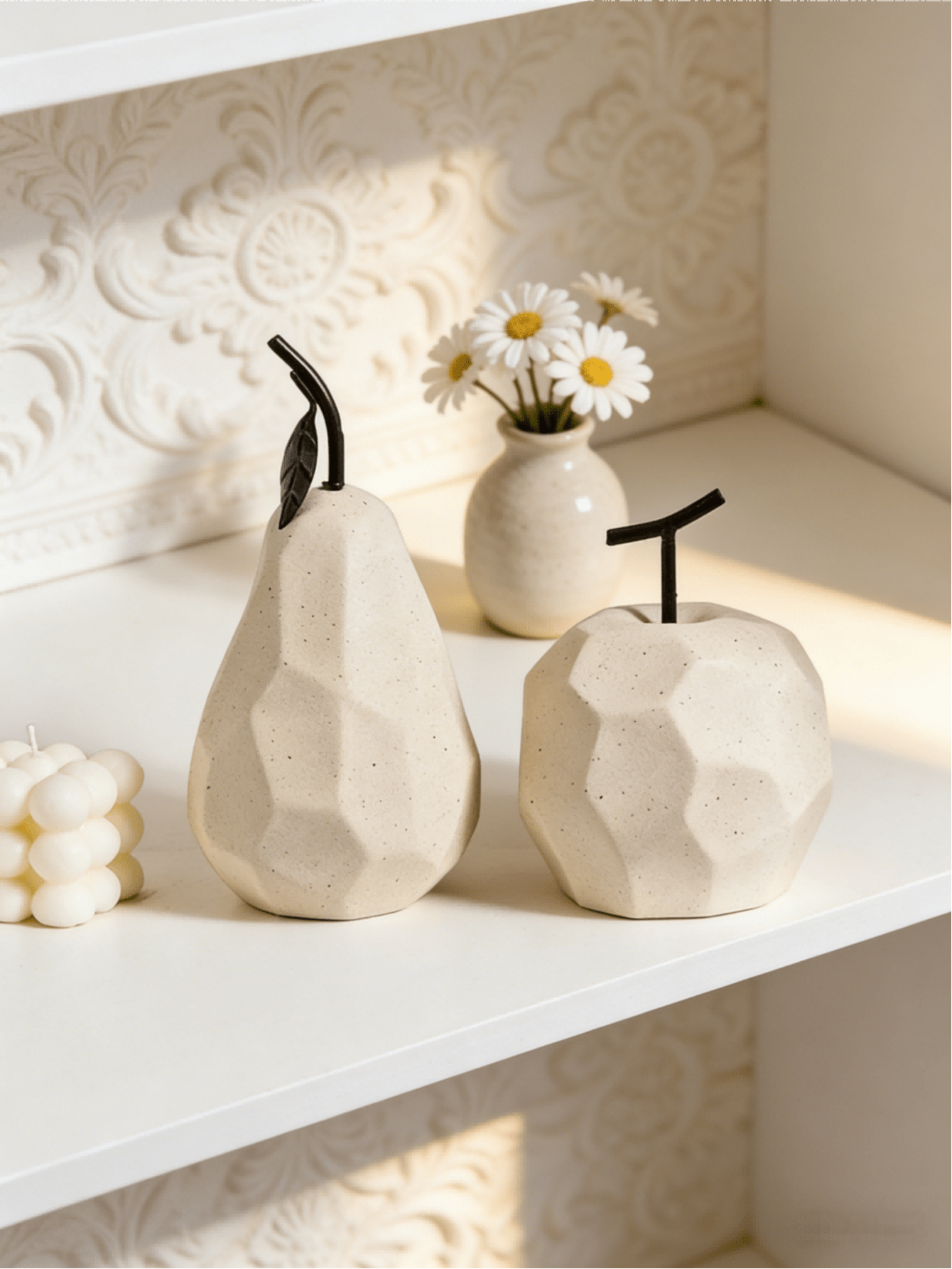 1pc Apple & Pear Nordic Style  - Resin Art Aesthetic ulasan dan harga