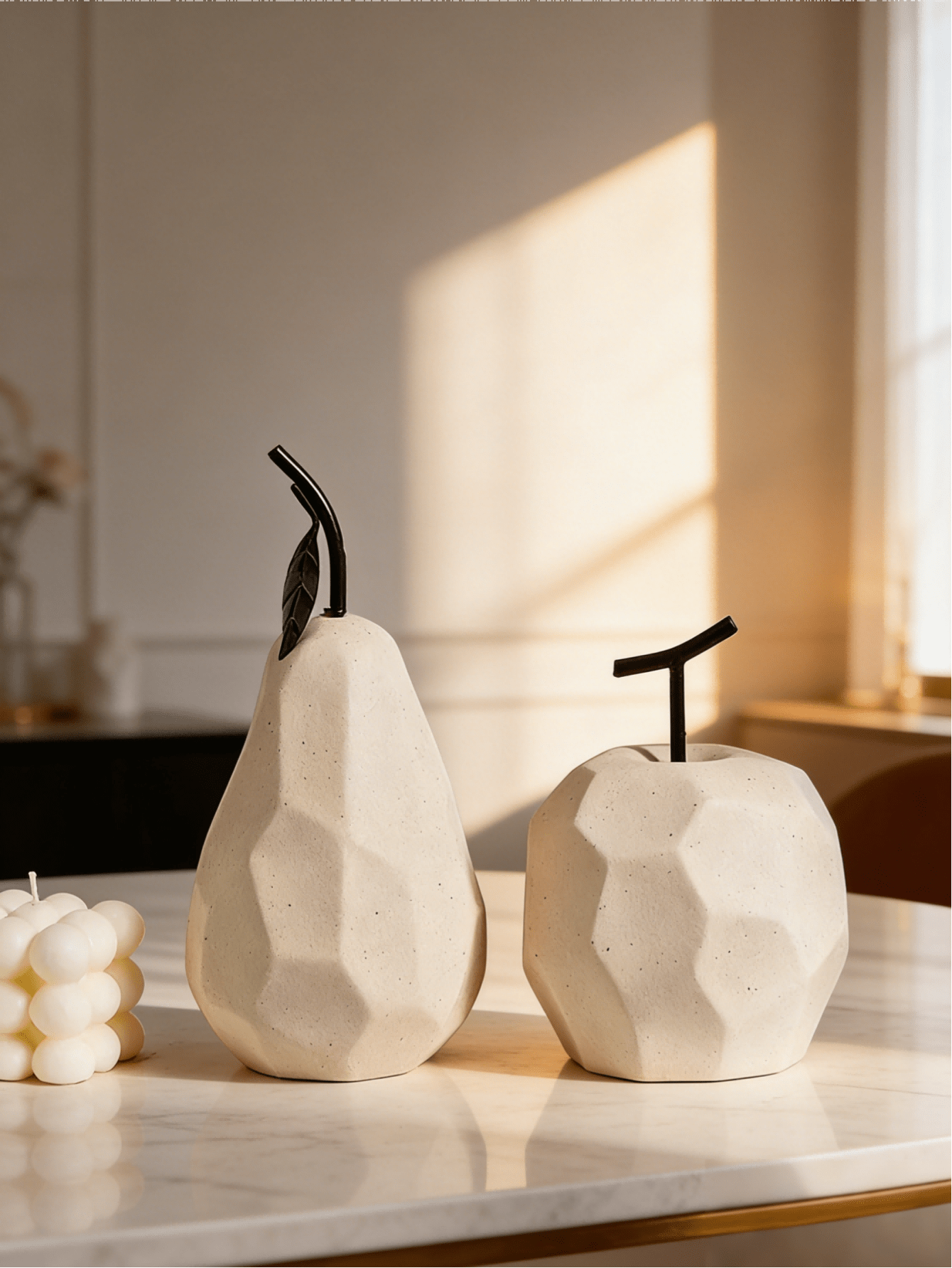 1pc Apple & Pear Nordic Style  - Resin Art Aesthetic ulasan dan harga