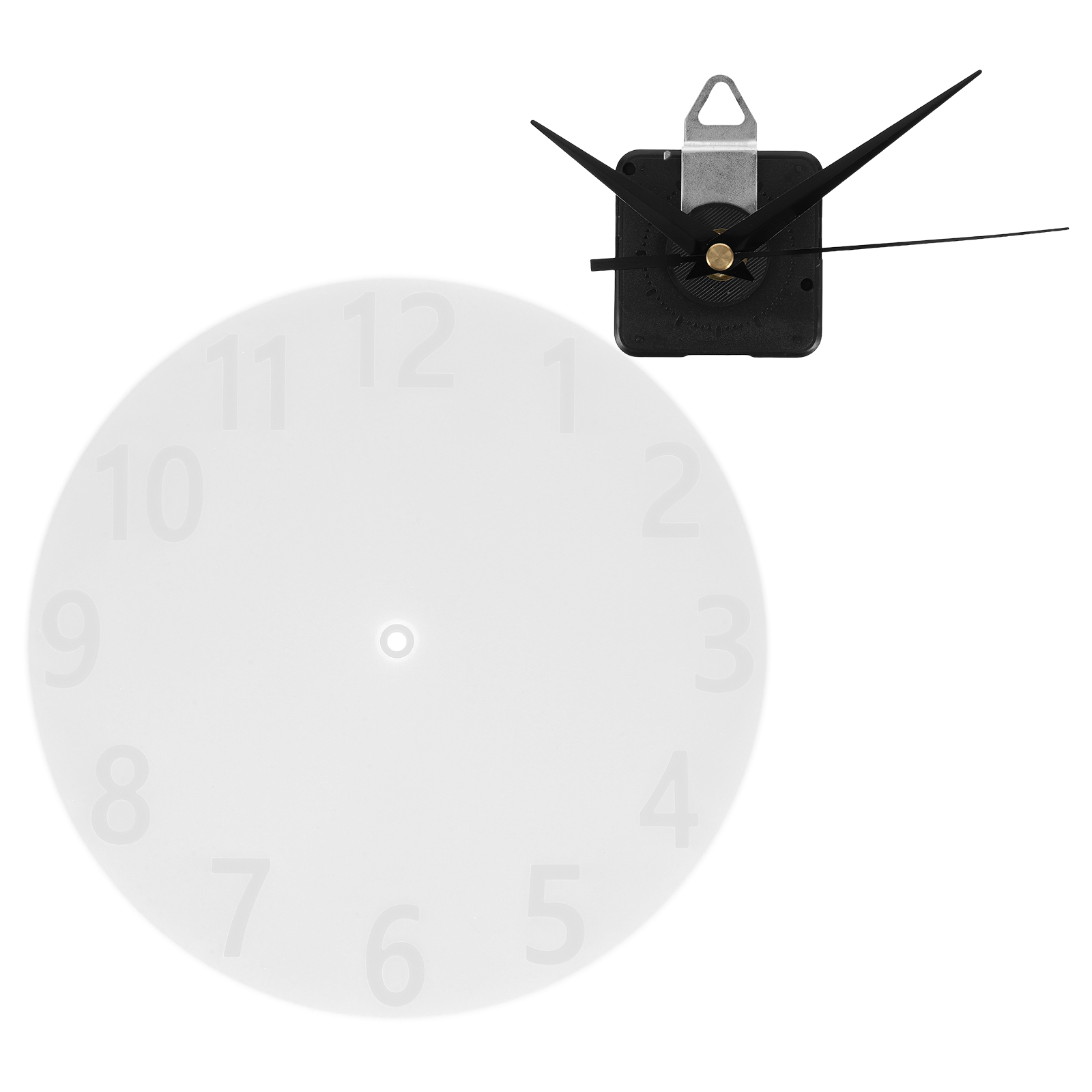 1 set 1 Set Diy Silicone Clock - Resin Art Watch ulasan dan harga