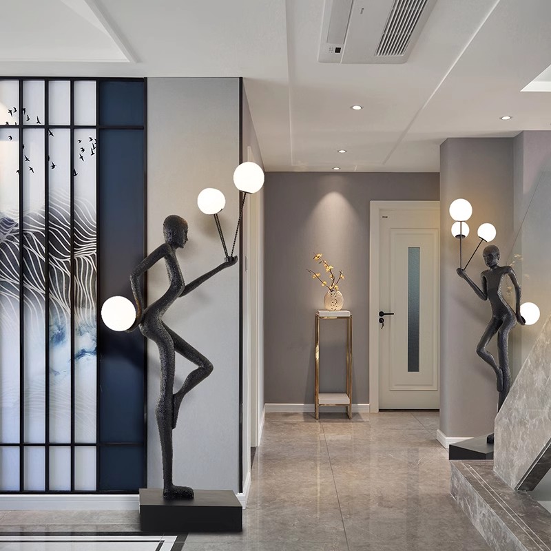 Living Room Floor Lamp Crafts  - Resin Art Floor ulasan dan harga