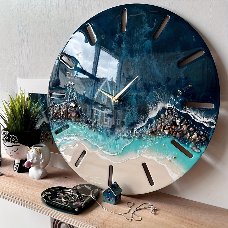 DIY clock molds, large clock r - Resin Art Clock ulasan dan harga