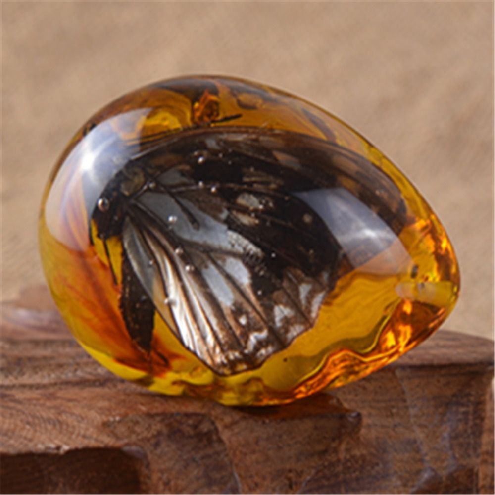 DIY Jewelry Craft Amber Stone  - Resin Art Necklace ulasan dan harga