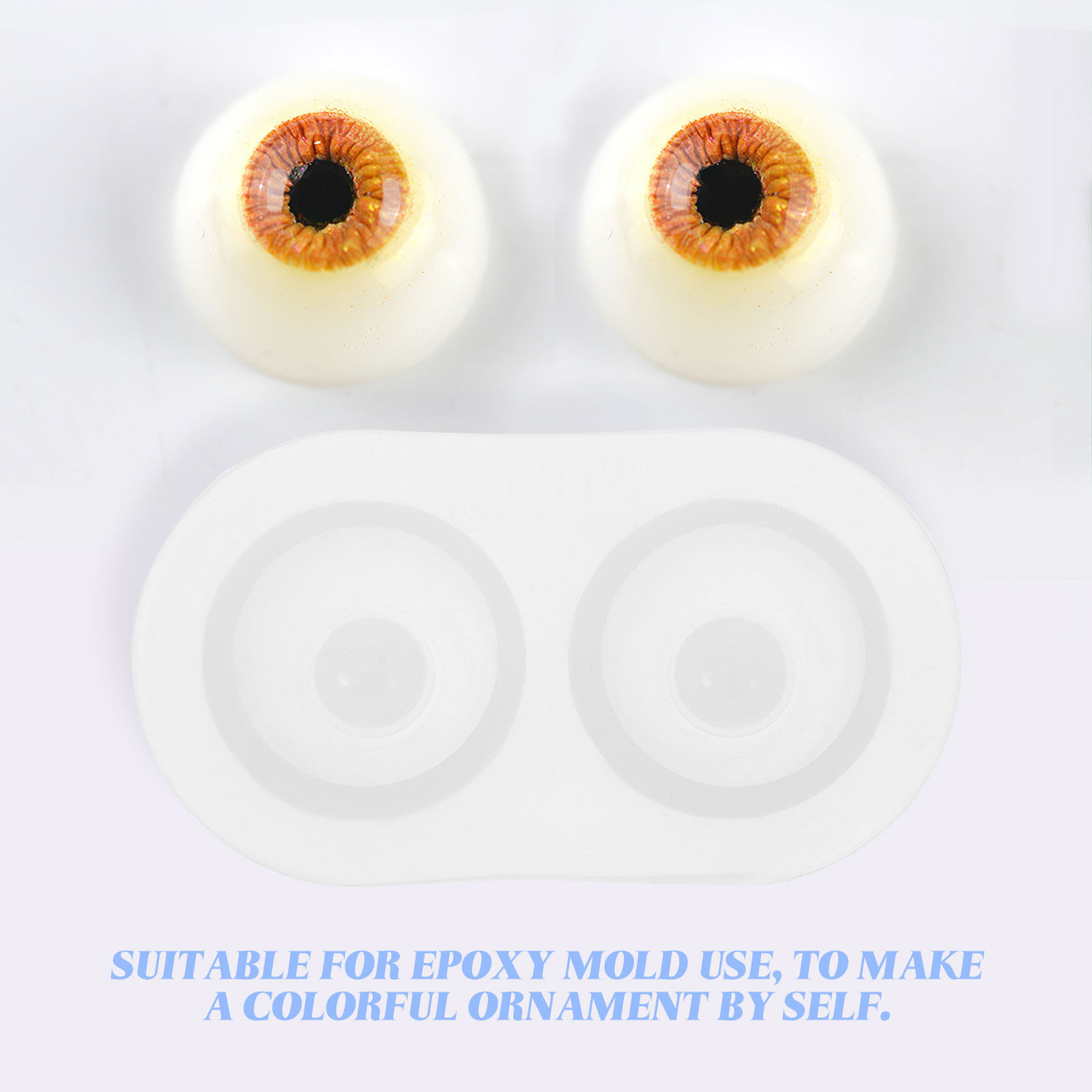 5Pcs Eye Silicone Mold DIY Art - Resin Art And Jewelry ulasan dan harga