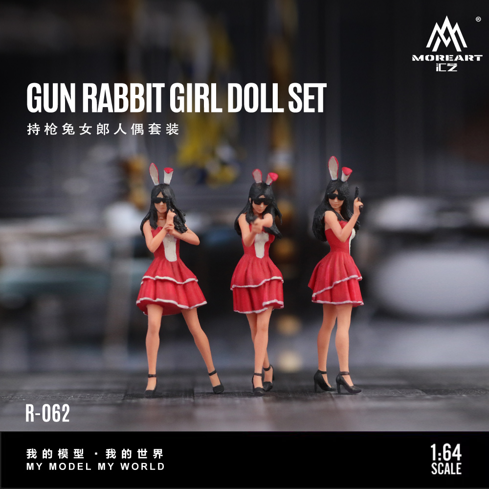 More Art 1:64 The Bunny Girl M - Resin Art And Decor ulasan dan harga