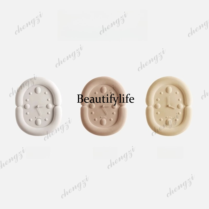 Silent Aesthetic Wall Clocks L - Resin Art Aesthetic ulasan dan harga