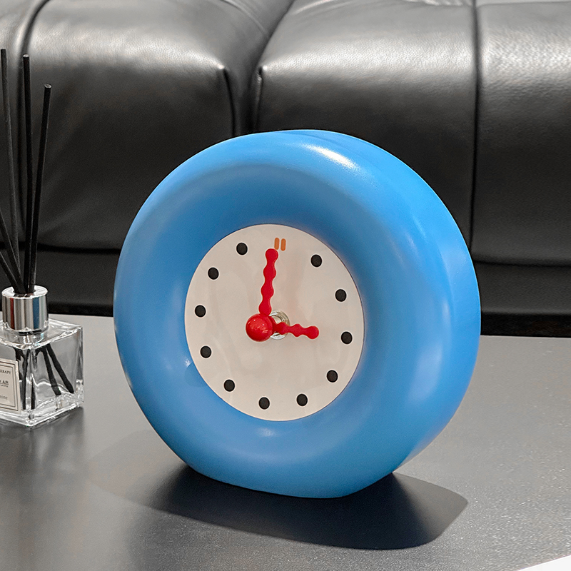Modern Art Dopamine Clock Orna - Resin Art Clock ulasan dan harga