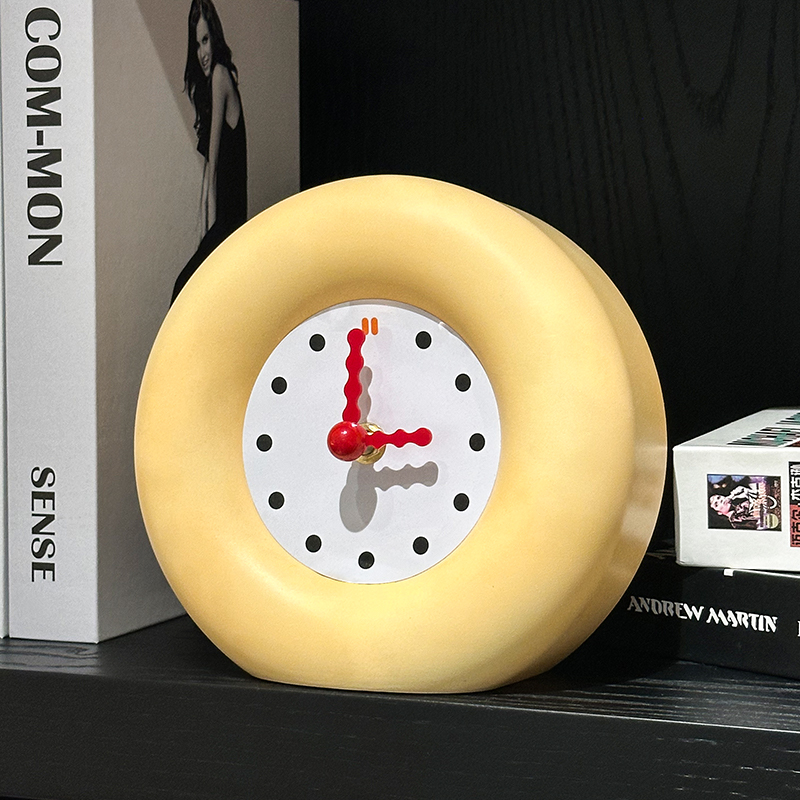 Modern Art Dopamine Clock Orna - Resin Art Clock ulasan dan harga