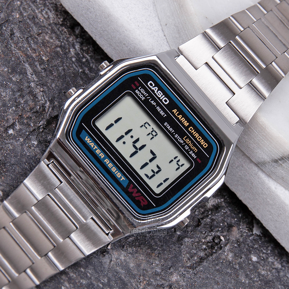 Casio watch silver watch men s - Resin Art Watch ulasan dan harga