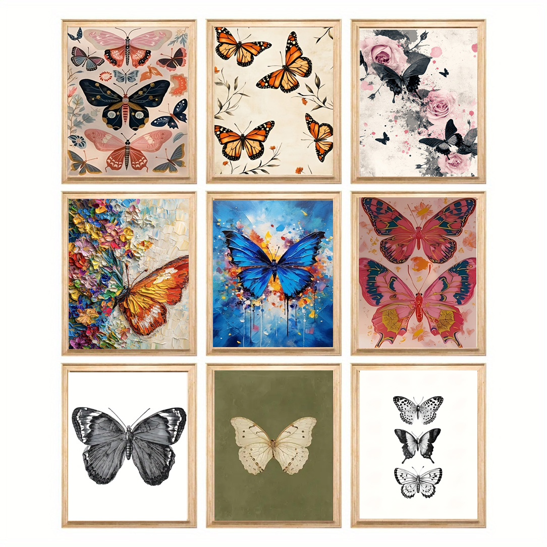 1pc Elegant Butterfly and Flor - Resin Art Aesthetic ulasan dan harga